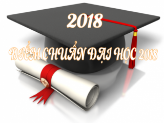 điểm chuẩn đại học 2018