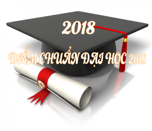 điểm chuẩn đại học 2018