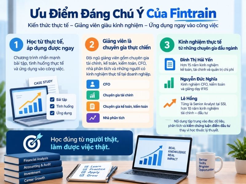 Ưu điểm của Fintrain